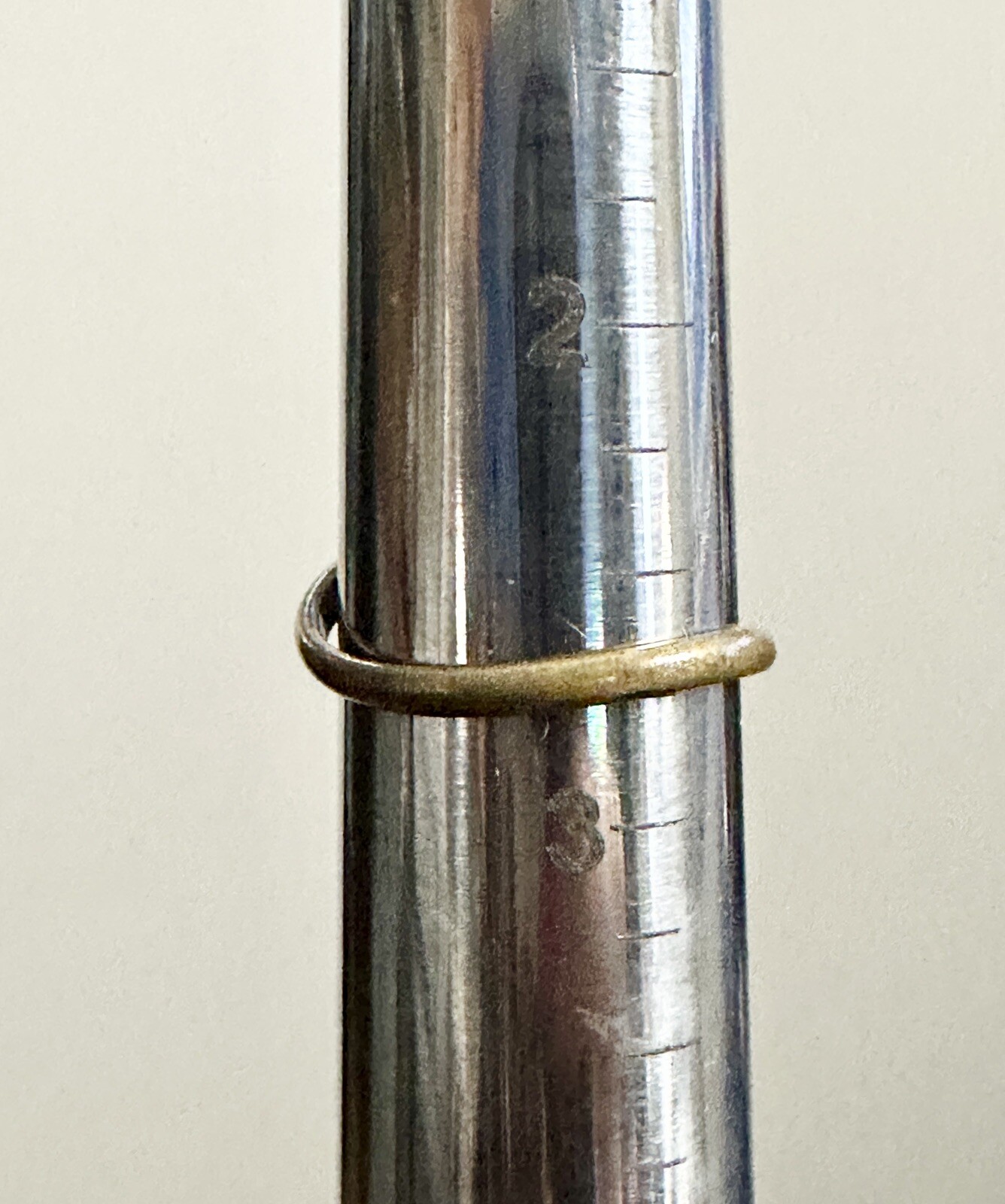 Antique Untested Blue Stone Solitaire Ring - image 3