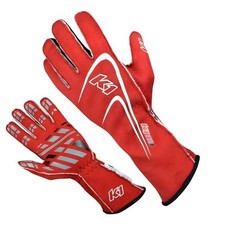 Glove Track1 Red Large SFI 5