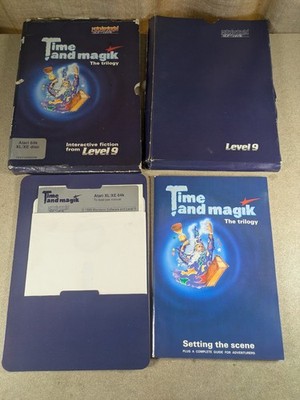Time And Magik - Level 9 - Atari 5,25'' Disk 400 800 XL XE
