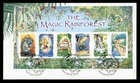 DR WHO 2002 AUSTRALIA FDC MAGIC RAINFOREST S/S R80016