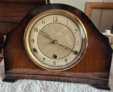 BENTIMA  PERIVALE WESTMINSTER CHIMING MANTEL CLOCK VINTAGE ART DECO