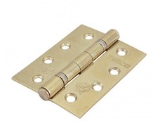 Grade 11 Fire Door Hinges - Electro Brass 102 x 76 x 2.6 - 2 Pieces RRP £6-£9