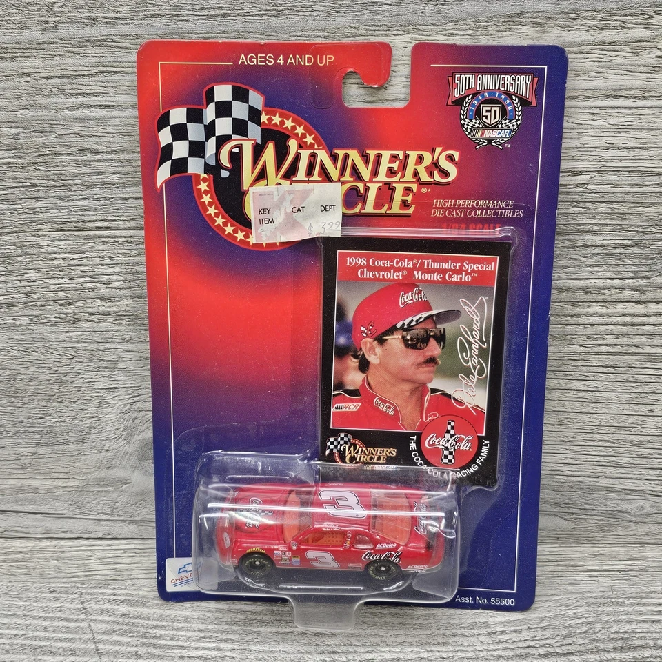 Dale Earnhardt AC Delco 1998 Coca-Cola Winners Circle Kenner lote diecast 1/64 Foto 2 de 4