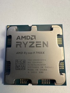 AMD Ryzen 9 7950x Processor (5.7 GHz, 16 Cores, LGA 1718/Socket AM5) Tray -...