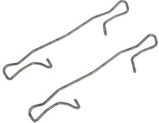 2x Clamps Accessory Kit Brake Caliper Brake Pads for VAG Audi VW Skoda Seat Ford