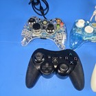 Microsoft Xbox Controllers Wired & Wireless. LOT OF 5 UNTESTED. — photo 2