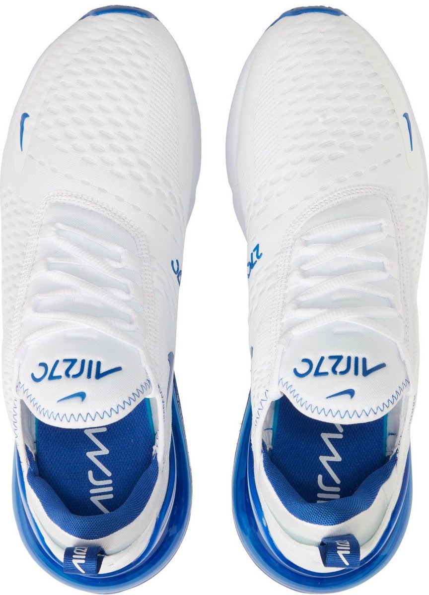 NEW NIKE AIR MAX 270 Racer Blue Royal White Mens Size 8-13 Shoes