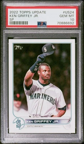 2022 Topps Update - SP Legend Variation Ken Griffey Jr #US24 Gem Mint PSA 10
