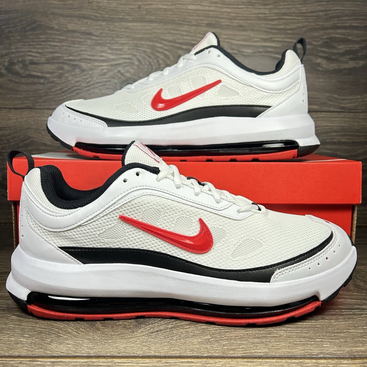 Nike Air Max AP White Red Black Men’s Size 12 Running Sneakers Shoes Nike Air Max AP Men main image 4