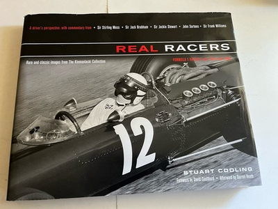 #ad REAL RACERS: Formula 1 Racing in the 1950s and 1960s by Stuart Codling HC Book $49.99