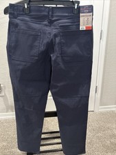 Weatherproof Vintage Men's Hybrid Tech Flex Pant Blue, 34 x 30 NWT New