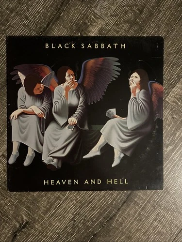 Black Sabbath Heaven And Hell  1980 Warner Bros Vinyl LP Record BSK-3372