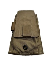Specter Gear Single Covered Rifle Mag Duty Belt Pouch (NWOT/Coyote/MOLLE)