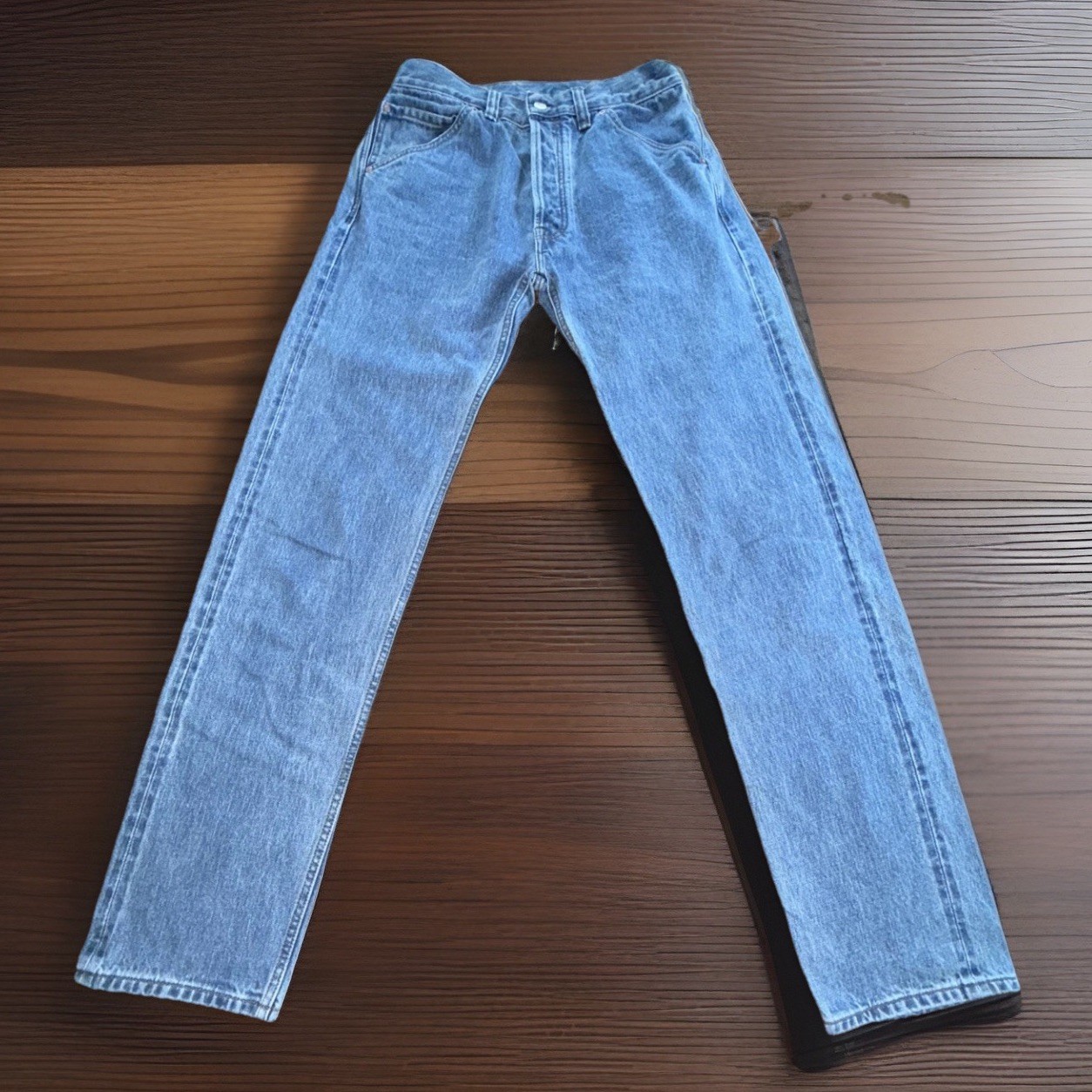 Drake’s London Button Fly Natural Indigo Jeans Size 29 (Actual 30)