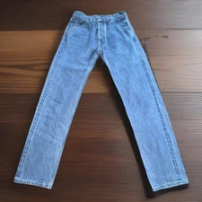 Drake’s London Button Fly Natural Indigo Jeans Size 29 (Actual 30)