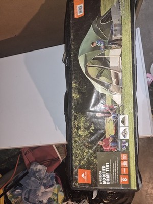 Ozark Trail 7-Person Camping Teepee Tent - Green