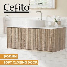 Cefito Vanity Unit 915mm Oak