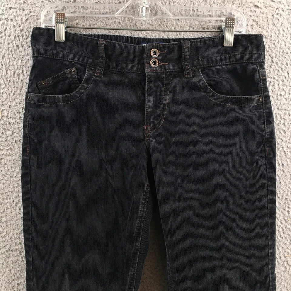 Pantalones Polo Ralph Lauren Pana Pierna Recta Mujer 6x32 (Real 32x29.5) Negros Foto 2 de 4