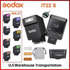 Godox iT22 Flash for Sony, Mini TTL Pocket Flash with MA-01 Color Fliters KIT