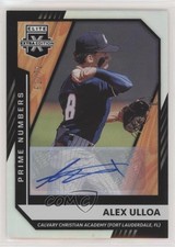 2021 Elite Extra Edition Prime Numbers B Signatures 61/71 Alex Ulloa Auto 3d5