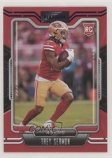 2021 Panini Playbook Rookie Purple Trey Sermon #126 0nr3