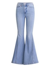 Sofia Vergara Jeans Melisa Mega Flare Sz 6 High Rise Light Wash Denim BellBottom