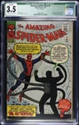Amazing Spider-Man #3 CGC 3.5 Qualified Nice Book! 1st App Doctor Octopus 1963