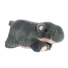 Aurora Adorable Mini Flopsie Pygmy Hippo Calf Stuffed Animal 8-Inch