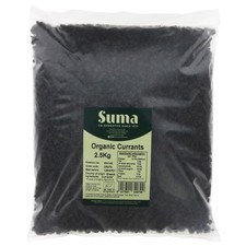 Suma Currants - Organic 2.5 KG 12.76 per kilo
