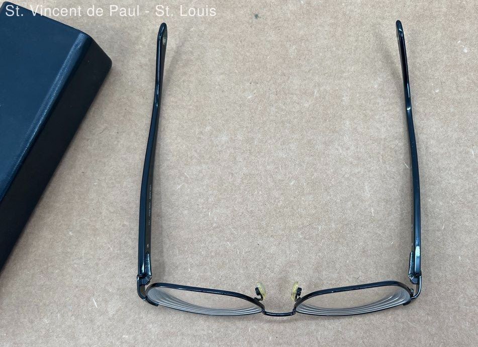 Givenchy Brown Solid Plastic Eyeglass Frames VGV … - image 9