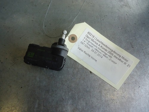 Opel Meriva A Leuchtweitenregulierung-Motor  65219