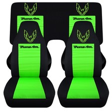 Front And Rear Seat Covers Fits 1967 To 2002 Pontiac Firebird Two Tone Wdesign