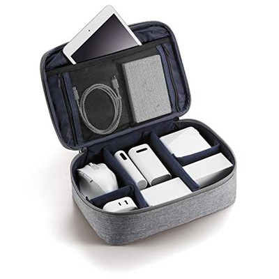 Elecom BMA-GP15GY Gadget-Tasche Große Kapazität Tragetyp Gadget-Tasche