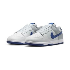 Nike MENS NIKE DUNK LOW RETRO WHITE/DEEP ROYAL