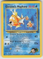Giovanni's Magikarp 73/132 Gym Challenge Pokemon Unlimited HP on eBay
