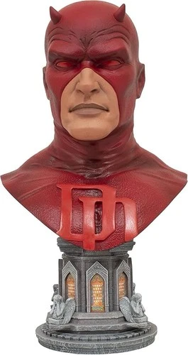 Diamond Select - Leyendas de Marvel en cómics 3D Daredevil busto escala 1/2