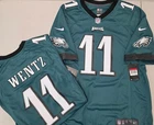 Philadelphia Eagles CARSON WENTZ Football JERSEY GREEN $100 NWT ALL SIZES