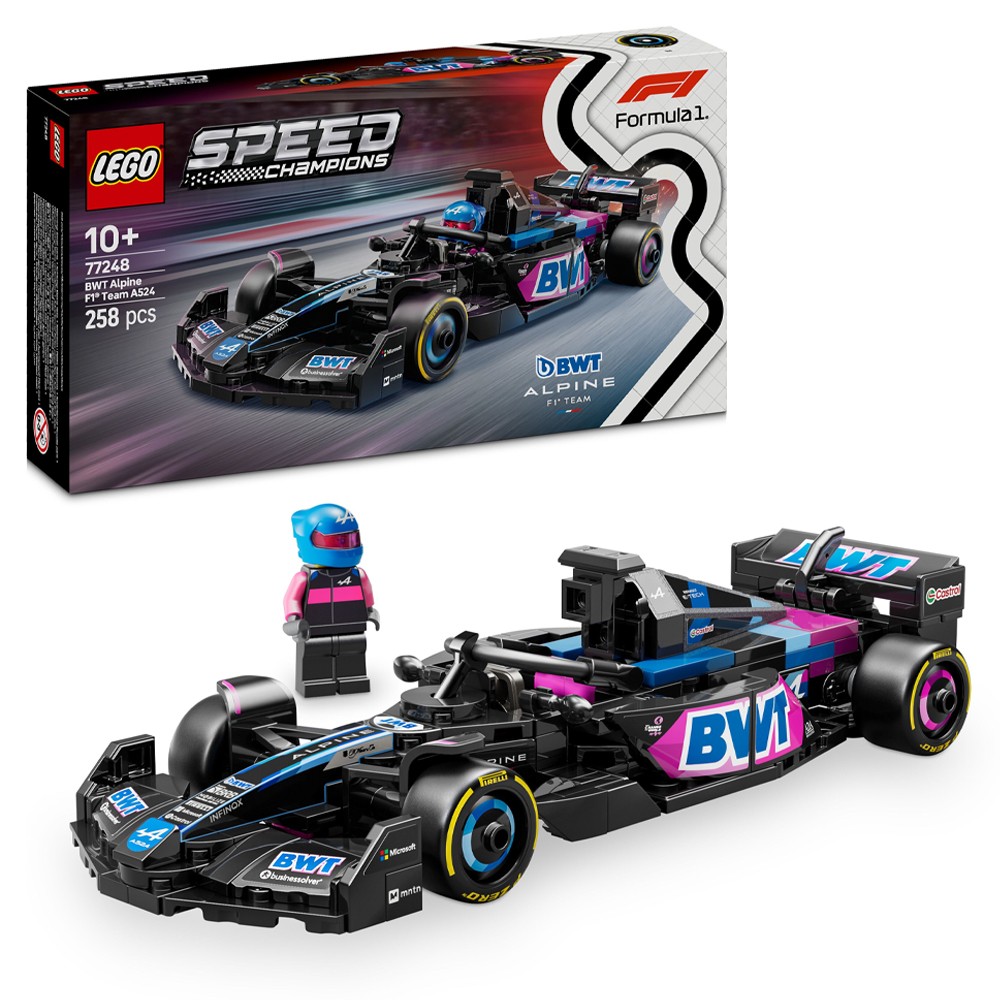 Lego - BWT Alpine F1 Team A524 Race Car 77248 - 258 Pieces - Boys 10+ - Image 18