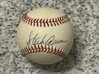 Hank Aaron Autograph National League Signed Baseball - HOF Atlanta Braves