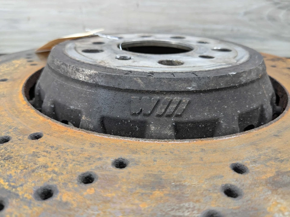 *21-25 PAR de rotores de disco de freio dianteiro esquerdo direito BMW G80 G82 G83 G87 M2 M3 M4 FABRICANTE DE EQUIPAMENTO ORIGINAL - Imagem 4 de 4