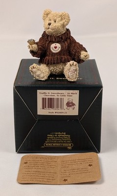 Truffle D. Sweetbeary ''So Much Chocolate So Little Time''  Boyds Bears & Friends