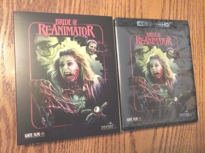 BRIDE OF RE-ANIMATOR 4K UHD ULTRA HD BRIAN YUZNA COMBS ABBOTT KINMONT UDENIO