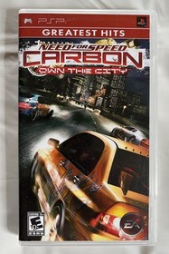 Need for Speed Carbon (PlayStation Portable Psp) CIB Complete Manual Tested