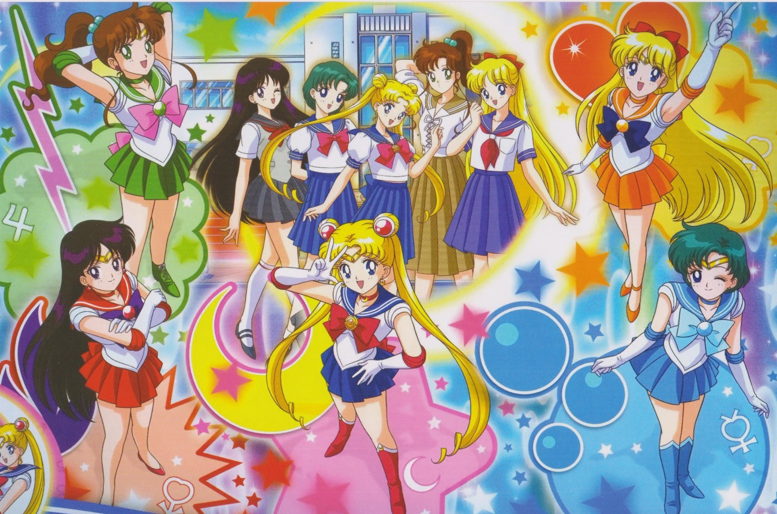 Sailor Moon COMPLETE Season 1 (40 episodes!) DIC English Dub Audio w/ SERENA!
