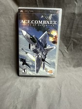 Ace Combat X Skies of Deception PSP Complete CIB Manual Bandai Namco 2006