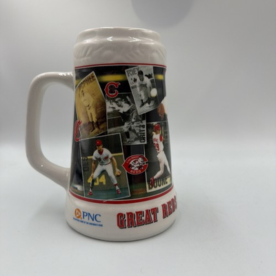 #ad #ad Cincinnati Reds SGA Beer Stein 2013 Great Second Basemen Joe Morgan PNC Bank $24.99