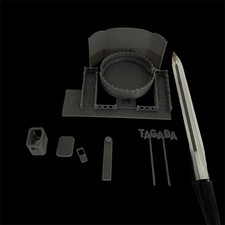 Static Funfair Fairground - 1:148 (N gauge) Tagada Ride Model - UK - Kit