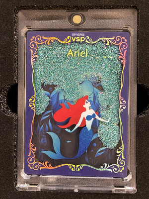Ariel Card.Fun Disney Princess 100 Years Series VSP03 Good and Evil Flowing Sand
