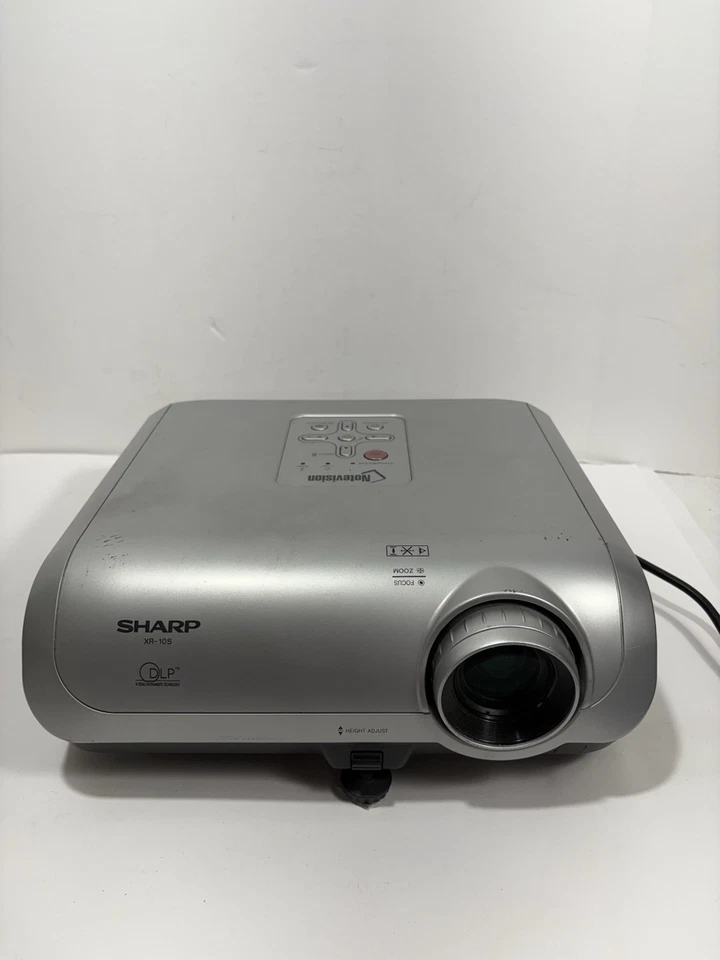 Proiettore casa desktop multimediale SHARP XR-10S NoteVision con cavo di alimentazione - Immagine 4 di 4