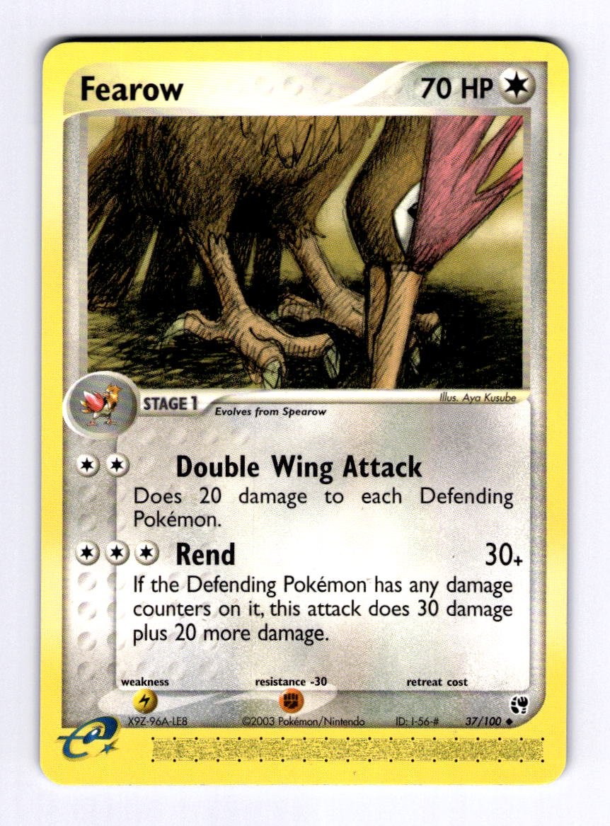 Fearow Sandstorm #37 (2003) Uncommon NM Pokemon